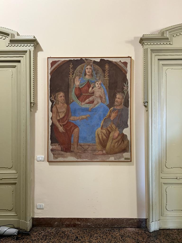 Donazione affresco Civiche Raccolte 3