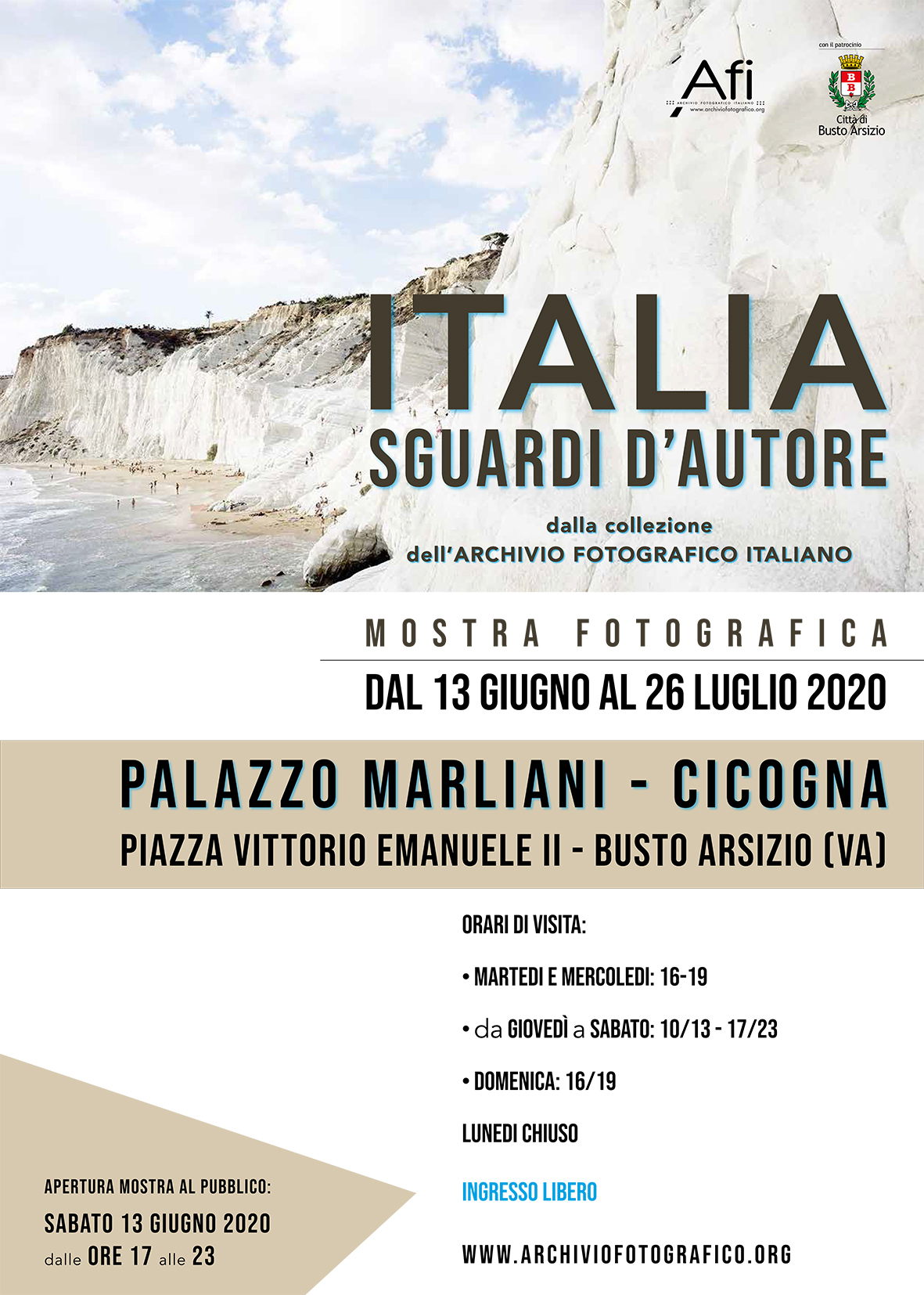 Mostra ITALIA a Busto giugno 2020