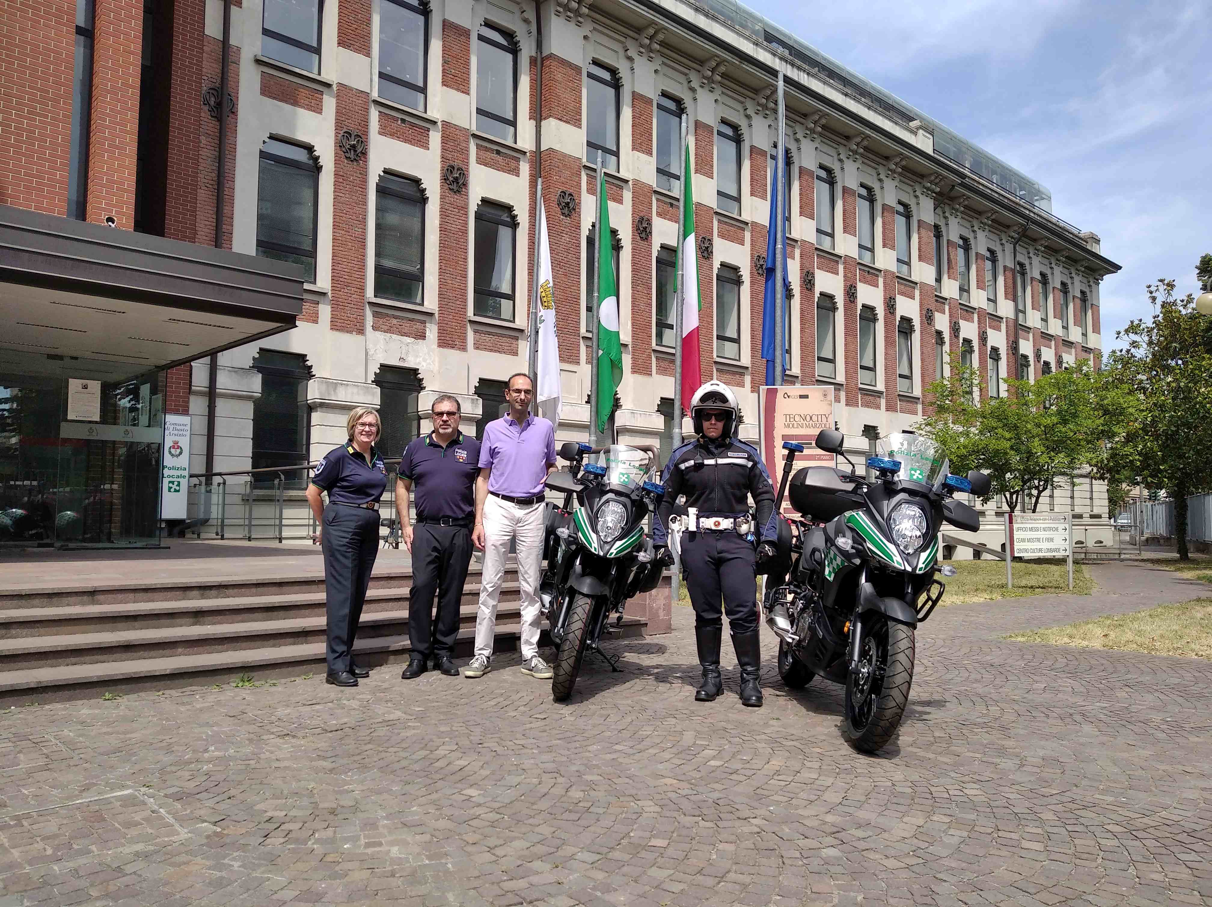 Nuove moto polizia locale